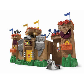 imaginext knights castle