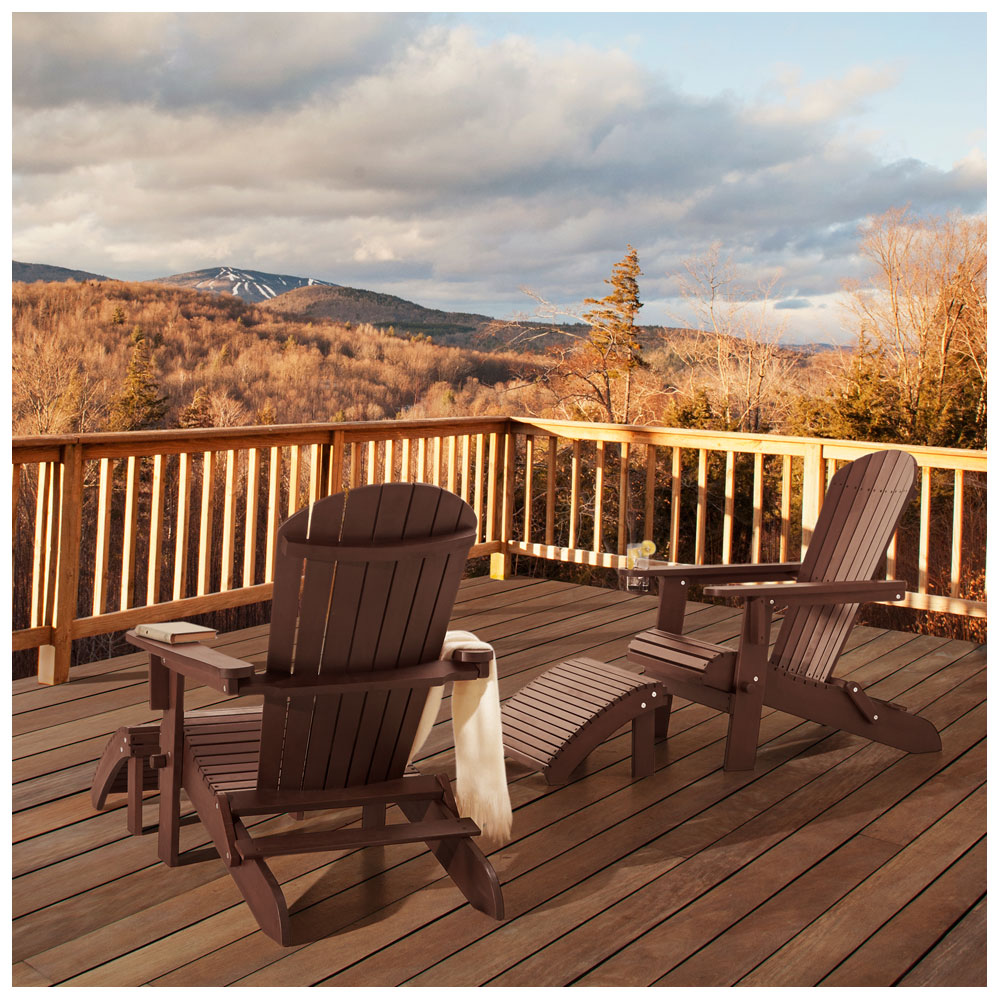 Amazon.de: Strathwood Gartenmöbel - Basics Adirondack-Fußhocker