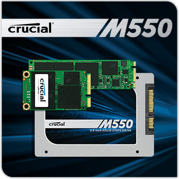 Crucial M550 SSD img1