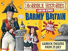 Horrible Histories Barmy Britain Part Three! Tickets - Up to 45% Off Sun-Fri Shows*