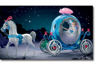 cinderella doll carriage