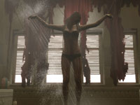 A gruesomely treated victim of the killer in Deadly Premonition