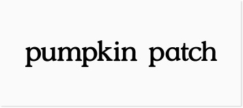 Pumpkin Patch