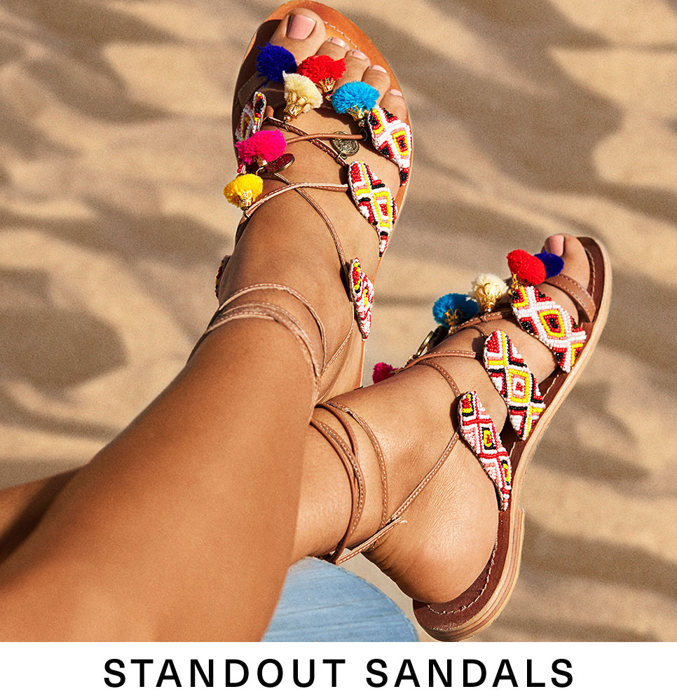 Standout sandals