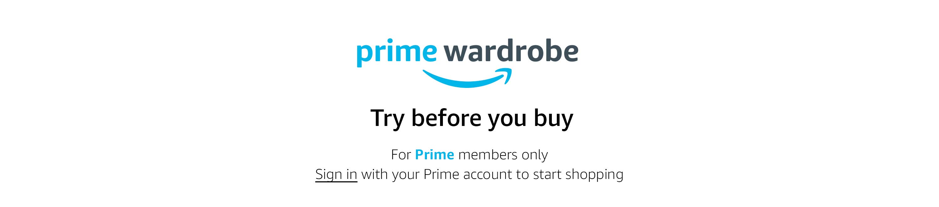 Amazon.co.uk Try before you buy Fashion