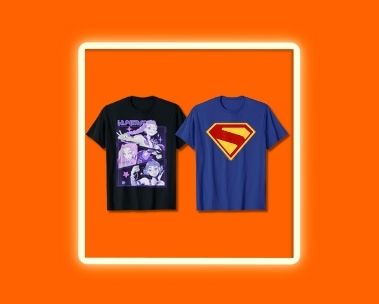 Up to 30% off graphic merch