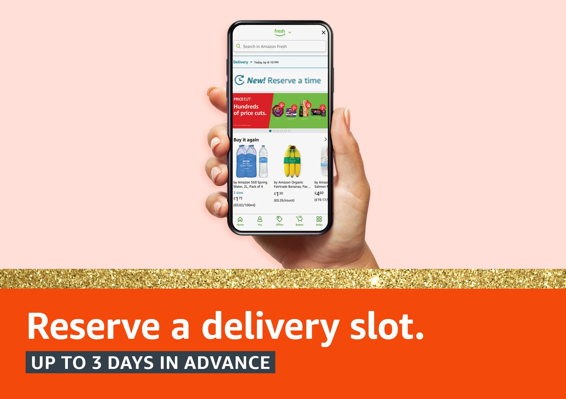 Amazon Fresh Sameday grocery delivery with Prime