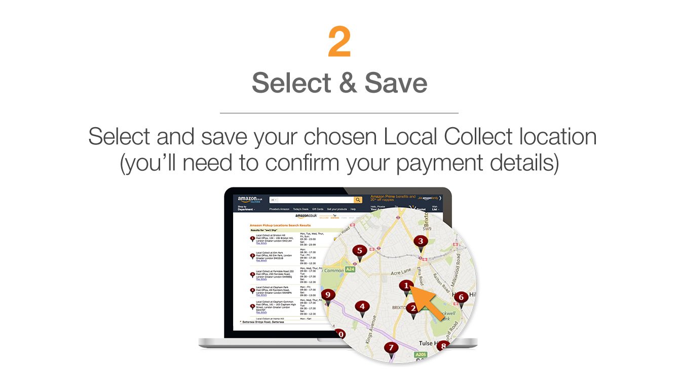 Amazon.co.uk Amazon Pickup Locations Local Collect