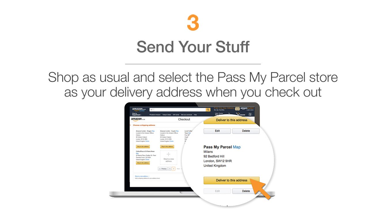 Amazon.co.uk Amazon Pickup Locations Pass My Parcel