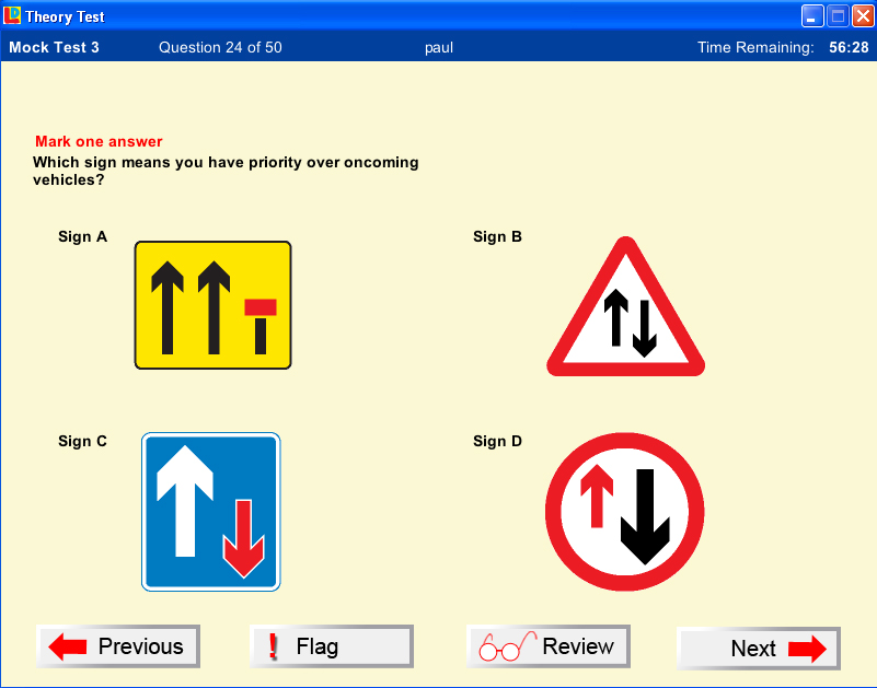 age to test drive uk