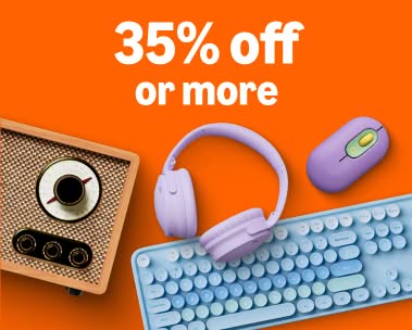 35% or more off Electronics
