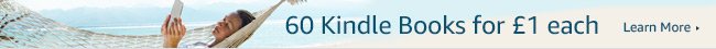 60 Kindle Books for £1 each
