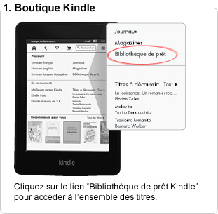 comment emprunter un livre kindle