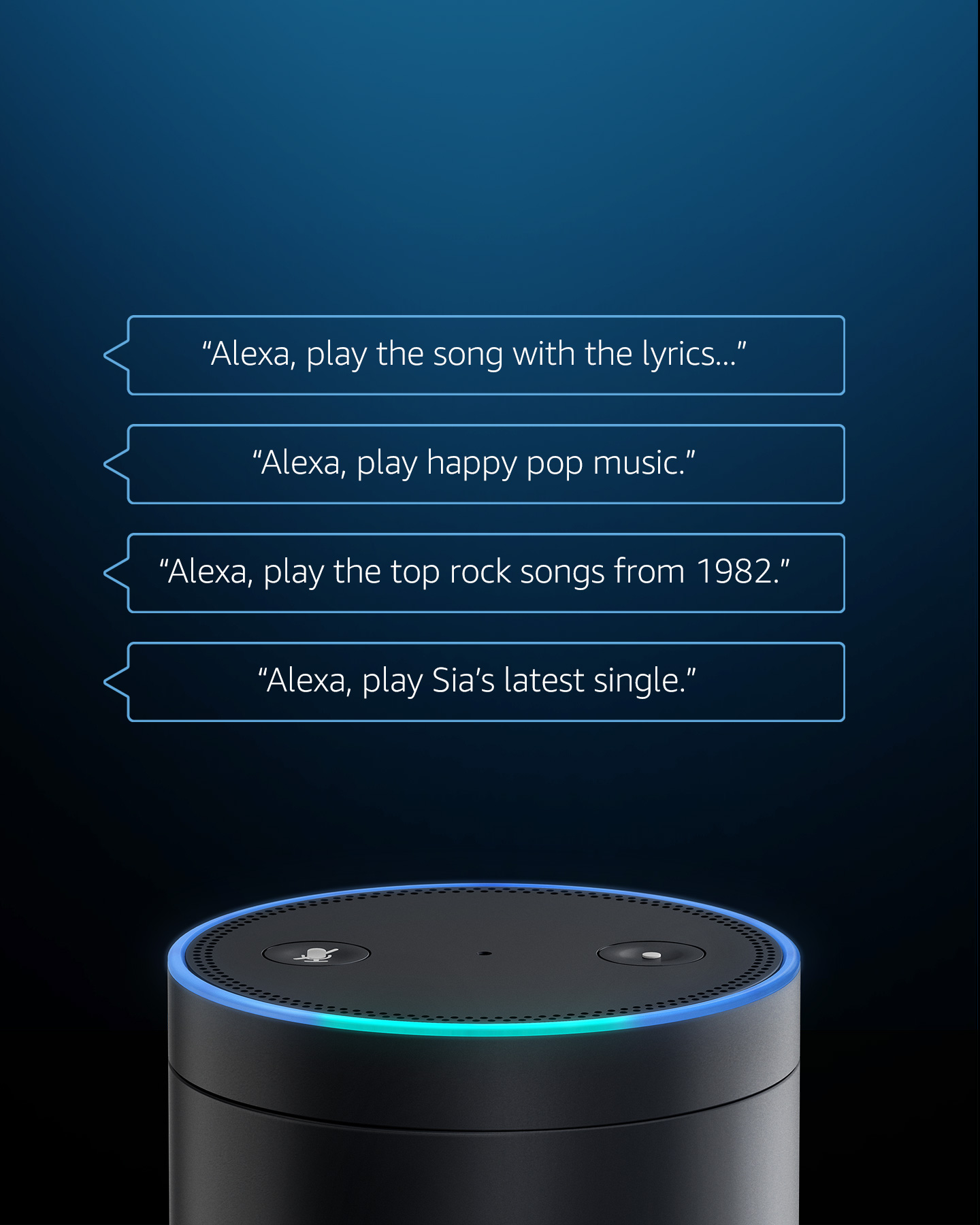Better with Amazon Echo. Just ask. Play your favourite music with innovative Alexa voice controls, exclusive to Amazon Music
