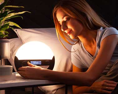 Wake-up lights for winter