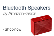AmazonBasics Bluetooth Speakers