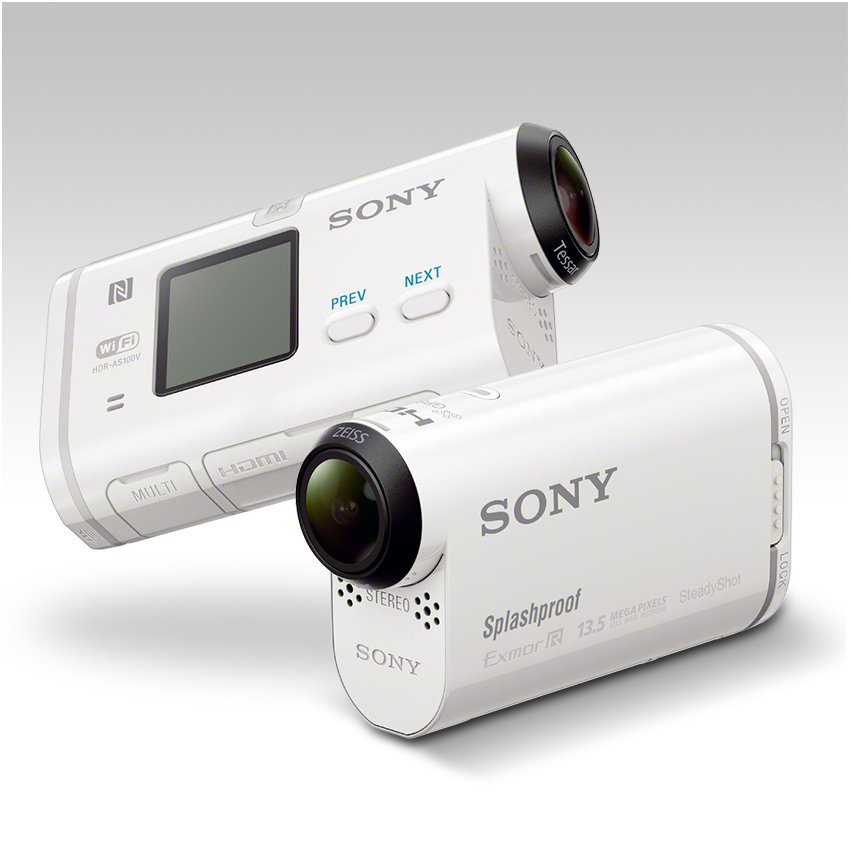 Sony AS100VR Splashproof Action Camera with Live View Amazon.co.uk