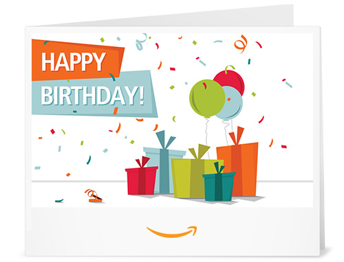 Happy Birthday (Presents) - Printable Amazon.co.uk Gift Voucher: Amazon ...