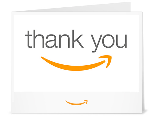 Thank You (Smile) - Printable Amazon.co.uk Gift Voucher: Amazon.co.uk ...