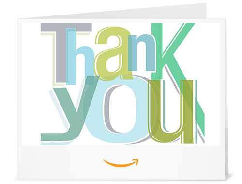Thank You Card - Printable Amazon.co.uk Gift Voucher: Amazon.co.uk ...