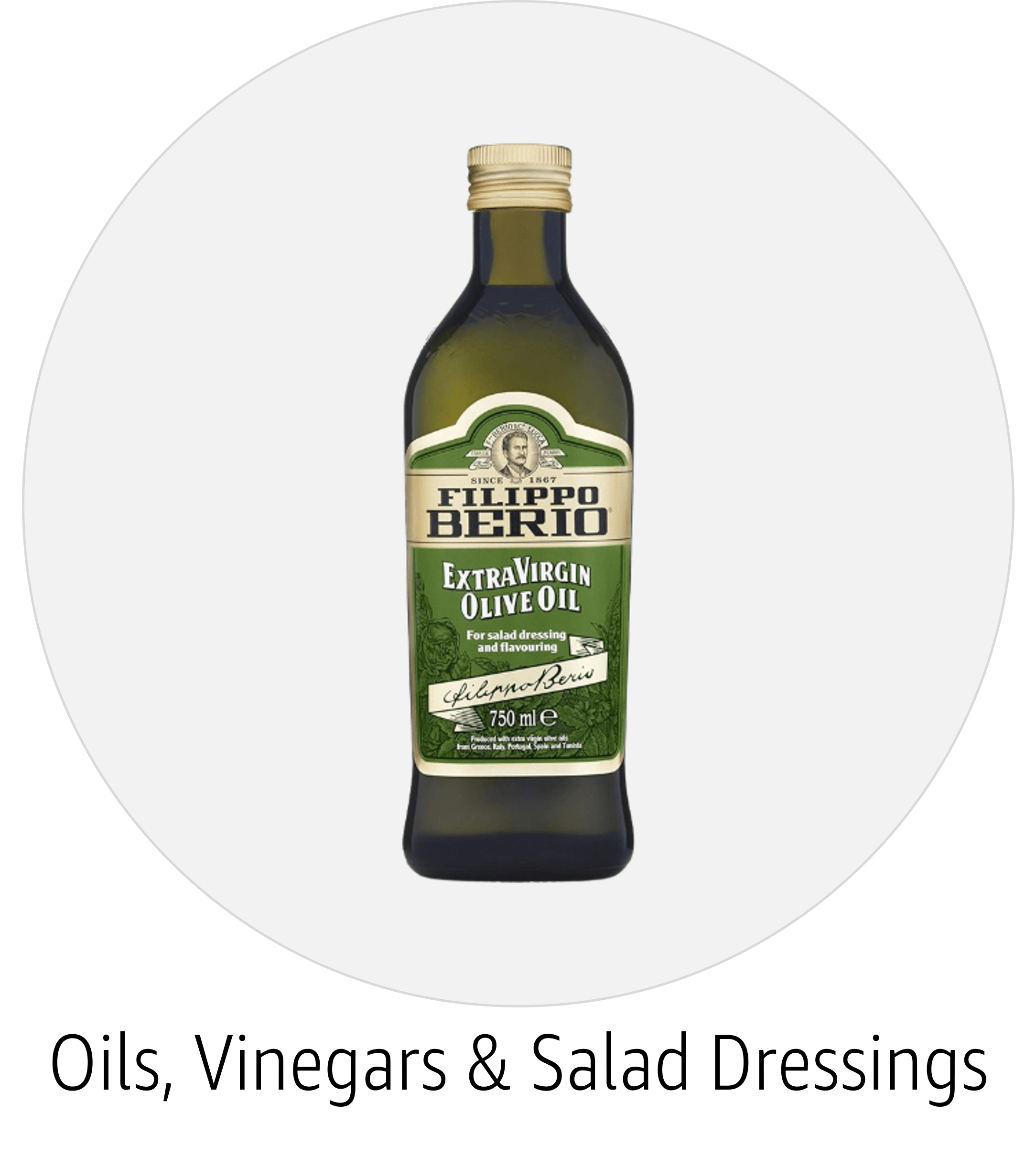Oils, Vinegars & Salad Dressings