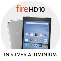 Fire HD 10, Now in silver aluminium