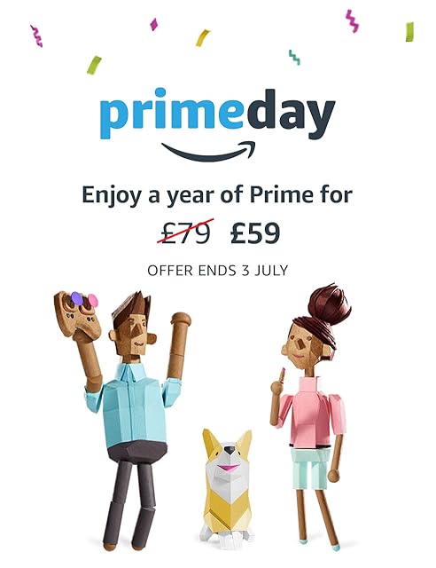 Enjoy a year of prime for £59