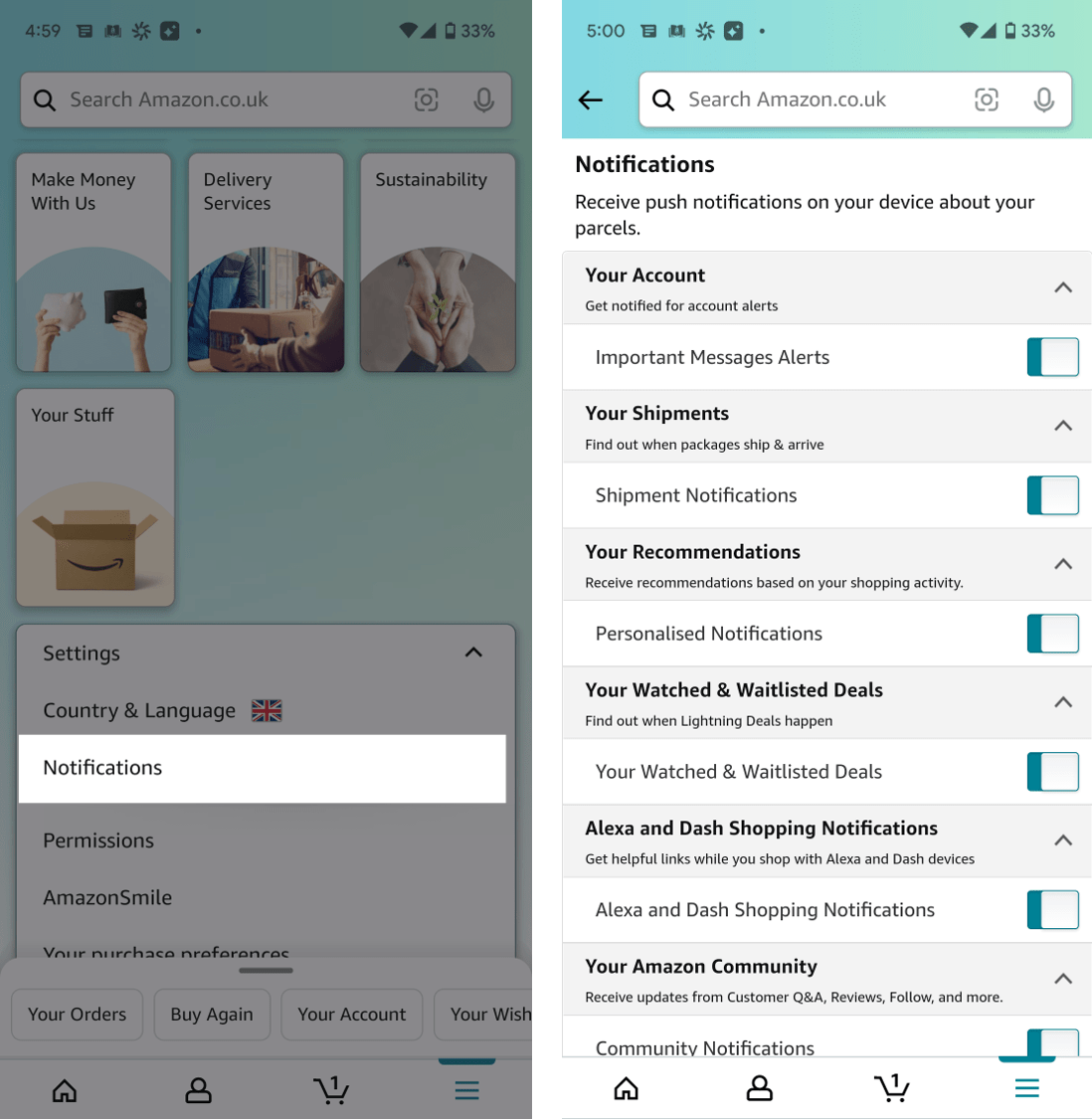 Amazon.co.uk All Departments