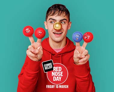 Get ready for Red Nose Day