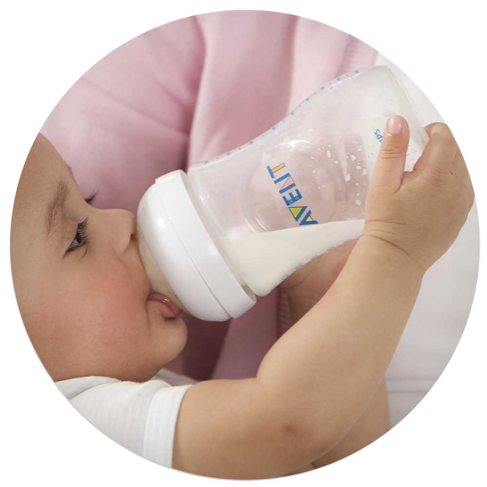 Philips AVENT SCF690/17 125 ml Natural Newborn Feeding Bottle (Pack of