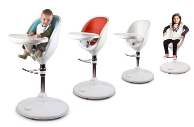 swivel high chair baby