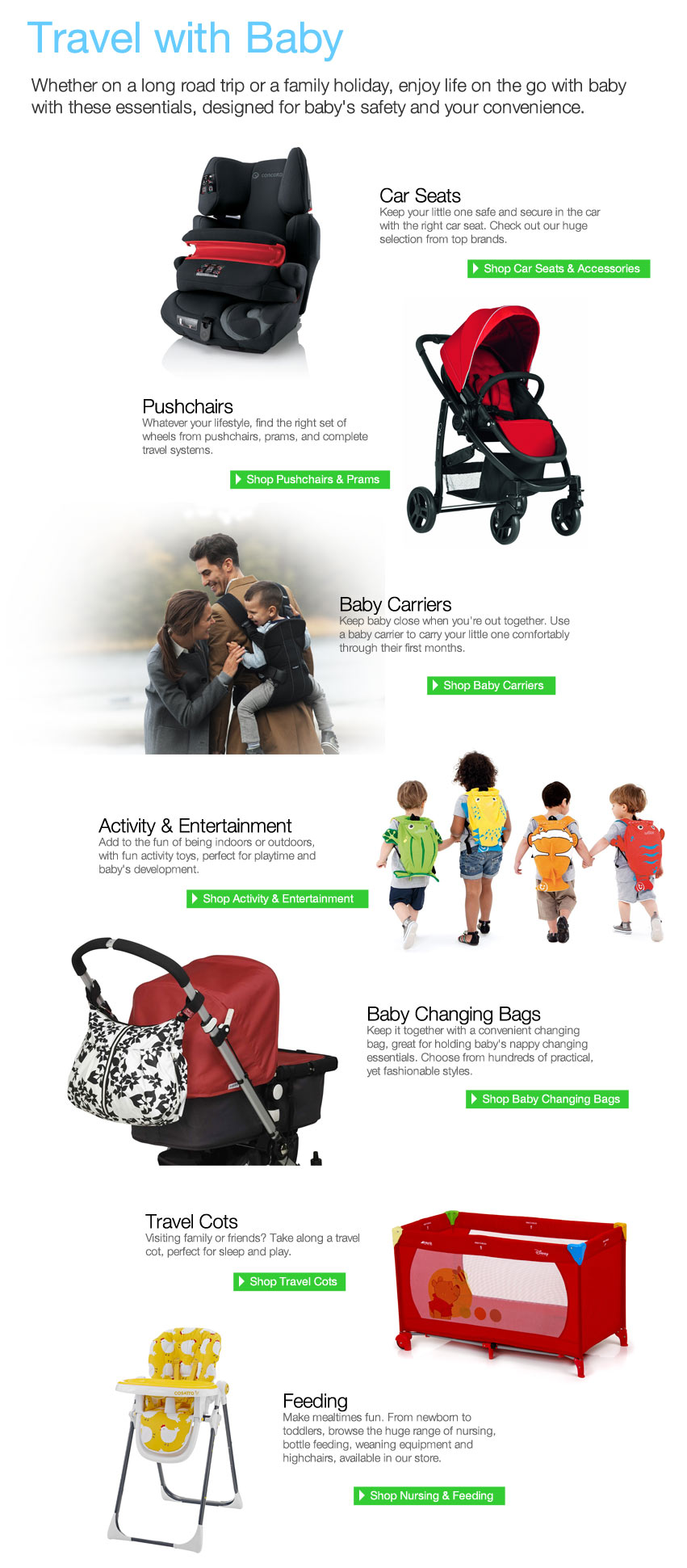 baby travel essentials uk