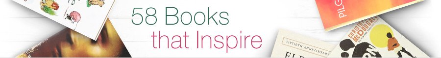 58 Books that Inspire