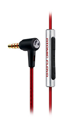 ＡtomicFloyd Power Jax+Remote SAF-EP-000014 未使用品 Atomic Floyd AirJax Stereo Headset with Remote :