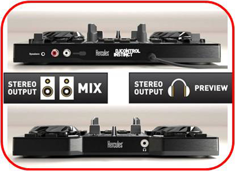 Hercules DJControl Instinct 2channel DJ Controller Amazon.co.uk