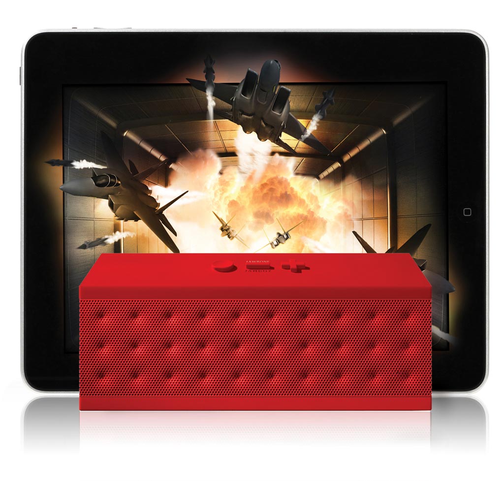 Jawbone JAMBOX Wireless Speaker HiFi, Stereo, Speaker, Red Dot Amazon