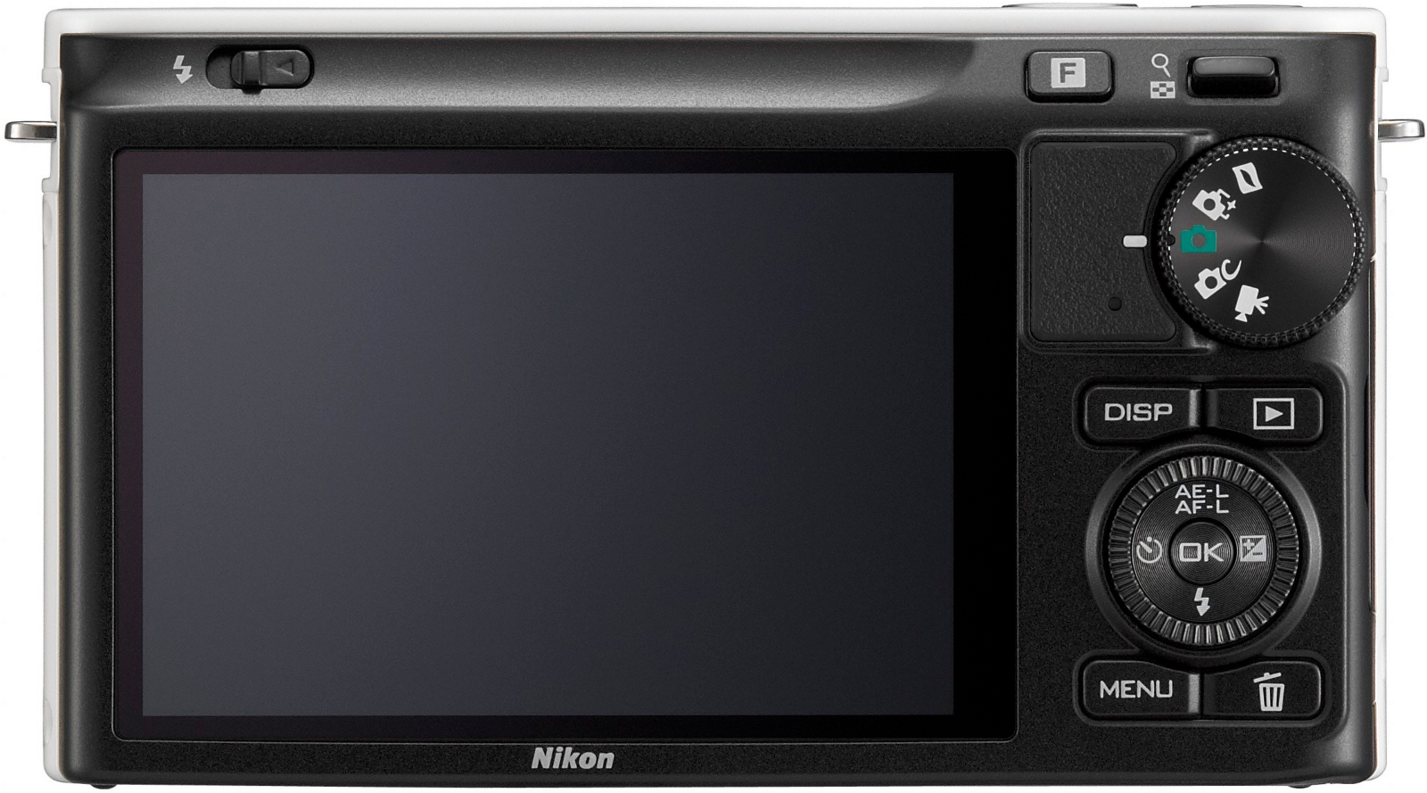 Nikon 1 J2 Compact System Camera with 1030mm Lens Kit White (10.1MP