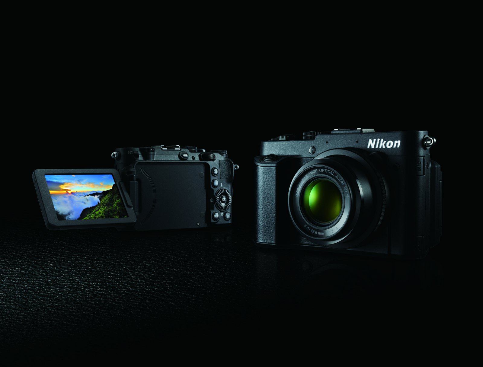 Nikon COOLPIX P7700 Compact Digital Camera - Black (12.2MP, 7.1x ...