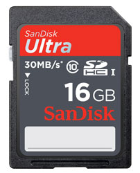 SanDisk Ultra SDHC Card