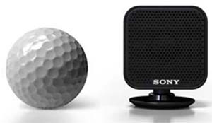 sony golf ball speakers