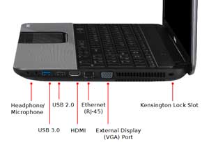 See some of the features of the Toshiba Satellite C850 laptop. 