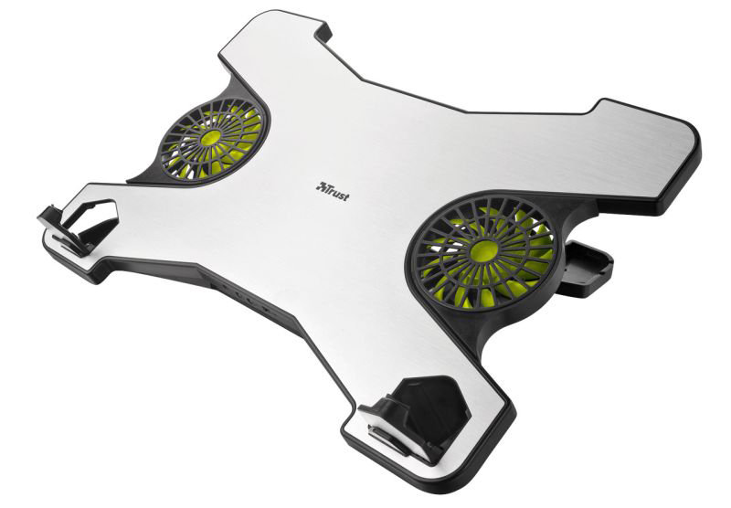 Trust Xstream Laptop Cooling Pad, 2 Fans, Fits 15 17.4 Inches Laptops