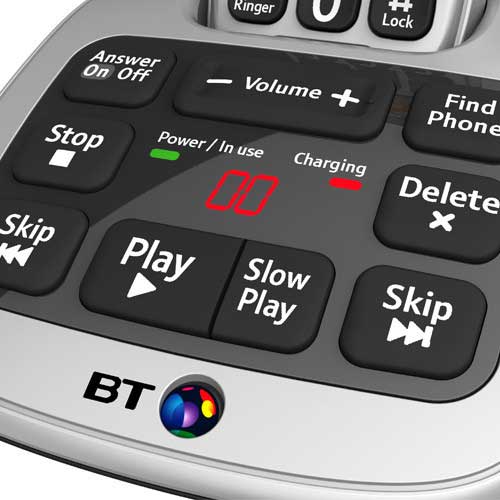 BT 4500 Cordless Big Button Phone with Answer Machine Amazon.co.uk