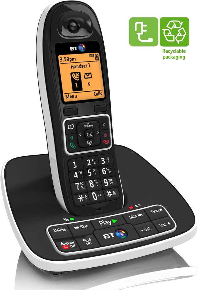BT 7600 Cordless DECT Phone with Answer Machine and Nuisance Call