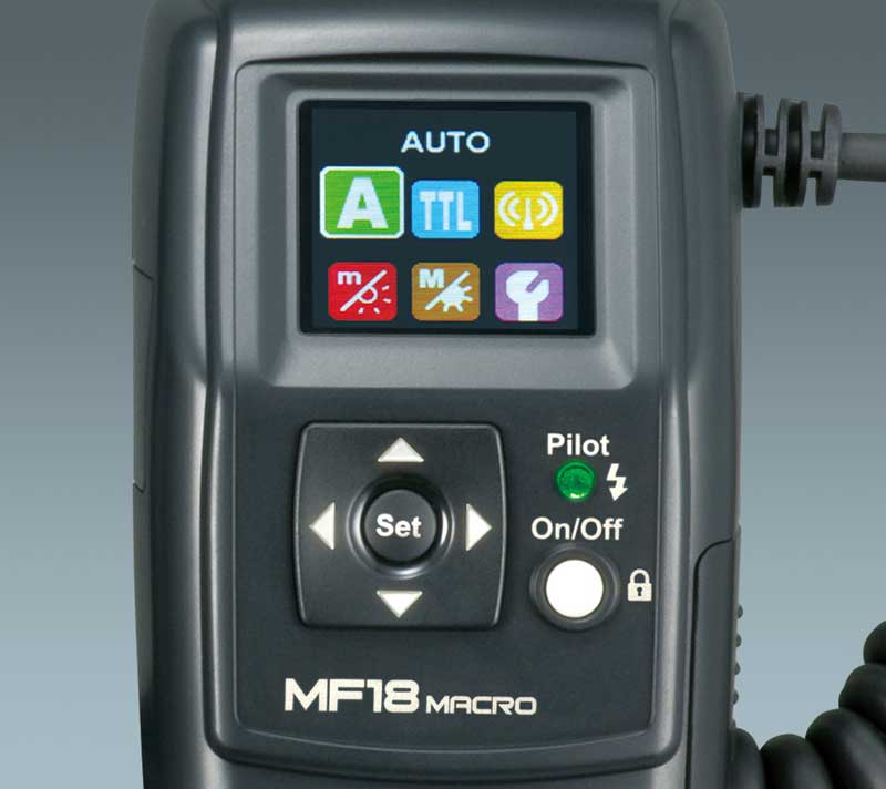 Nissin MF18 Macro Flash for Canon Flashes
