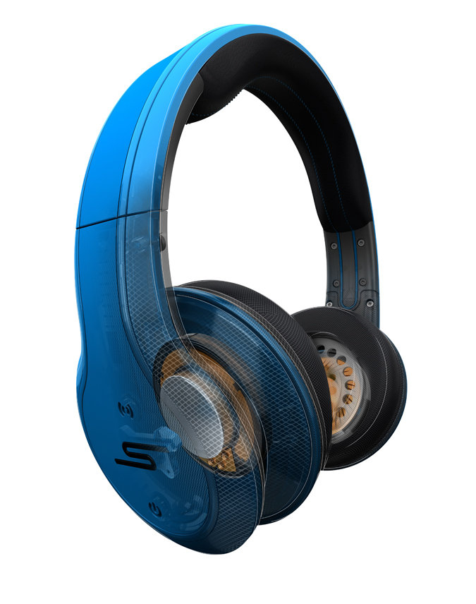 SMS Audio STREET By 50 Cent OverEar Wired Headphones Blue Buy