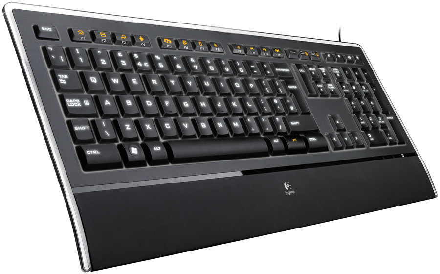 Logitech Illuminated Keyboard Amazon.co.uk Computers & Accessories