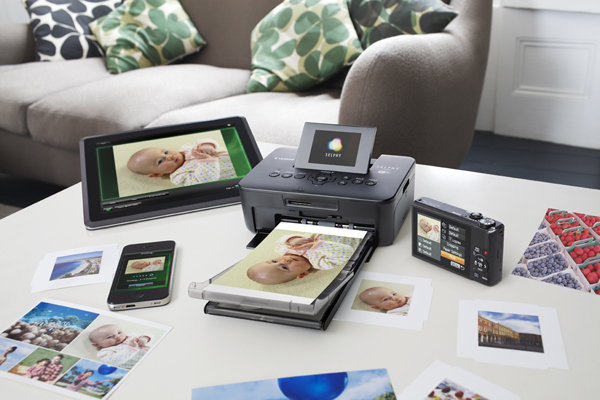 Canon SELPHY CP900 Compact Photo Printer - Black : Amazon.co.uk ...