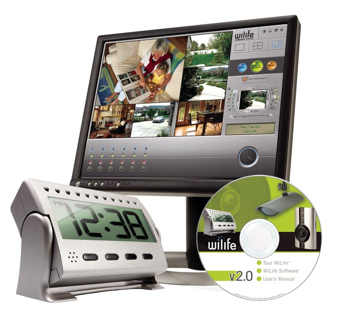 Logitech DVS Clock Video Security Camera Master System Amazon.co.uk