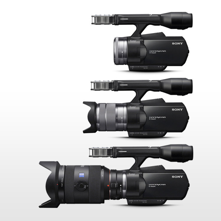 Sony NEXVG10EBDI Handycam Camcorder with Interchangeable Lenses and